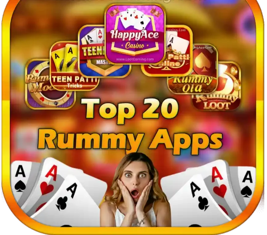 Top  20 Rummy Apps List Logo